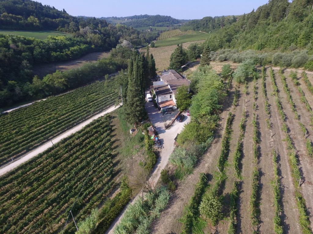 Agriturismo Lucciano Сан Кашано ин Вал ди Пеза Екстериор снимка